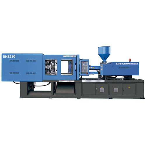 卧式注塑机 - SHE250 - NINGBO SANSHUN MACHINERY & TECHNOLOGY CO.,LTD - 液压 / 热熔塑料 / 肘杆式