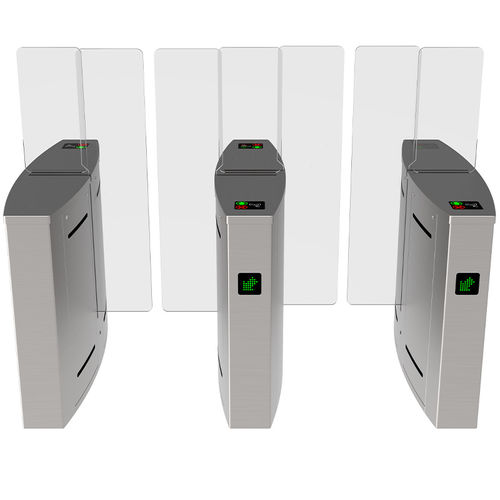 滑动式旋转闸门 - MT247 - Mairs Intelligent Technology Co.,Ltd - 全高 / 带胸卡阅读器 / 自动