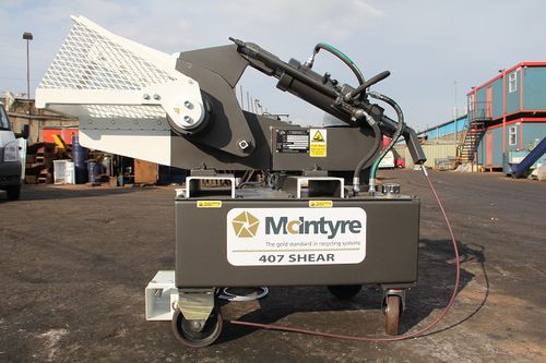 鳄鱼剪 - McIntyre 407 - JMC Recycling Systems Ltd - 电动 / 用于废铁 / 自动