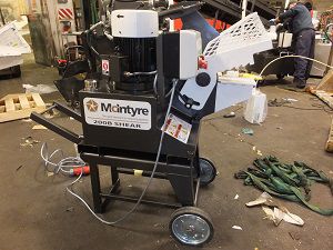 电动剪切机 - McIntyre 200B - JMC Recycling Systems Ltd - 用于废铁 / 用于线缆 / 鳄鱼嘴