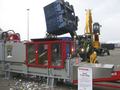 金属打包压缩机 - Trojan - JMC Recycling Systems Ltd - 卧式 / 顶部装载 / 自动