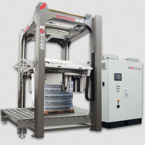 环体缠绕包装机 - Saturn S10 - MOVITEC WRAPPING SYSTEMS, SLU - 全自动 / 高强度使用 / 拉伸膜