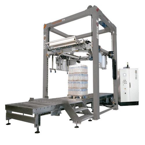 环体缠绕包装机 - Saturn S8 - MOVITEC WRAPPING SYSTEMS, SLU - 全自动 / 食品饮料行业 / 货盘