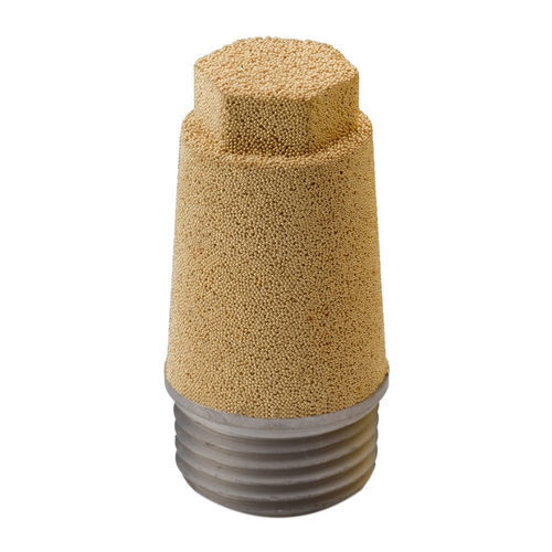 排气消声器 - SET/NC-NPT series - Sinterfiltri srl - 用于汽车 / 用于食品 / 用于气动千斤顶