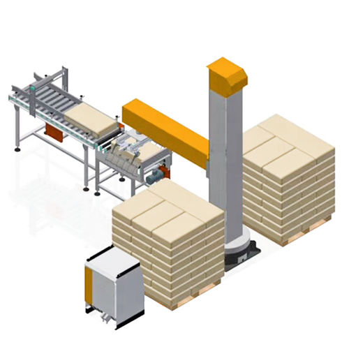 层叠码垛系统 - YPK-JMD20 - Qingdao Ausense Packing Equipment Co., Ltd. - 食品饮料行业 / 用于制药业 / 自动
