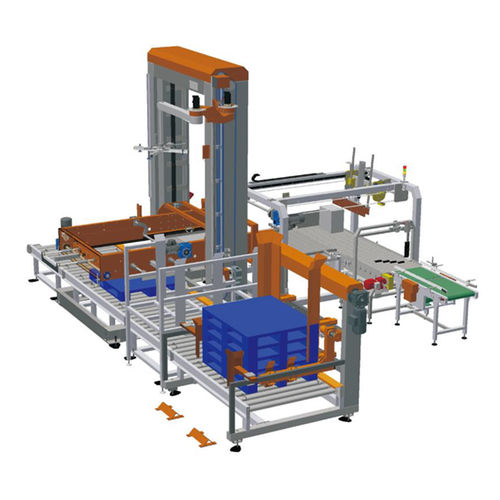 低床码垛机 - LMD30 - Qingdao Ausense Packing Equipment Co., Ltd. - 用于纸箱 / 自动