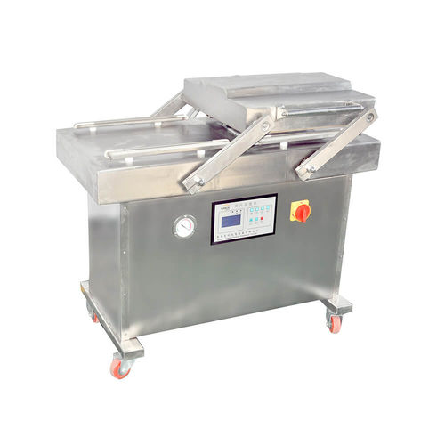 半自动包装机 - DZ400/2S - Qingdao Ausense Packing Equipment Co., Ltd. - 双罩式