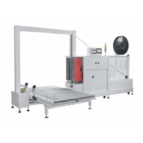 自动捆扎机 - MH-105B - Qingdao Ausense Packing Equipment Co., Ltd. - 货盘 / 380V三相 / 用于包装业