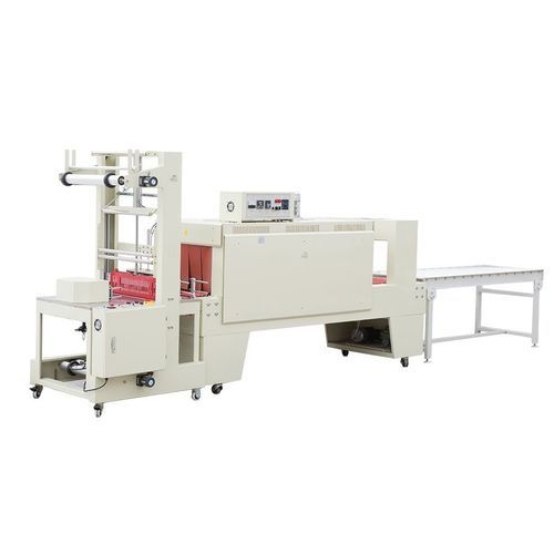 半自动收缩包装机 - ST6040Q+BSE6040A - Qingdao Ausense Packing Equipment Co., Ltd. - 用于包装 / 用于套筒 / 热收缩通道