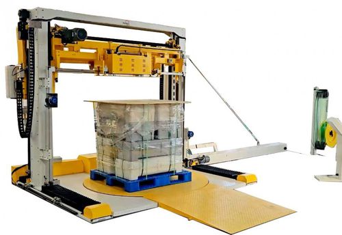 自动捆扎机 - MH-105C-Y - Qingdao Ausense Packing Equipment Co., Ltd. - 货盘 / 用于包装机 / 用于塑料带材