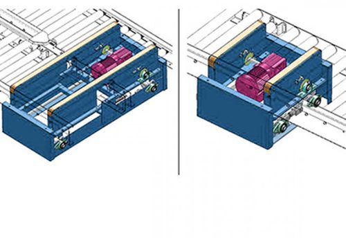 滚筒输送机 - Qingdao Ausense Packing Equipment Co., Ltd. - 气动 / 卧式 / 转运