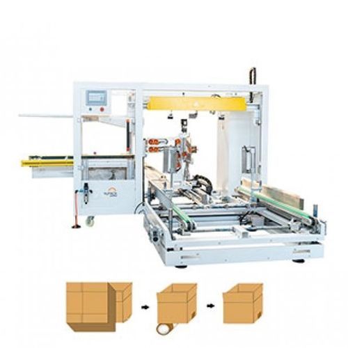 自动纸箱成型机 - YPK-4012 - Qingdao Ausense Packing Equipment Co., Ltd. - 热熔胶 / 胶带 / 高速