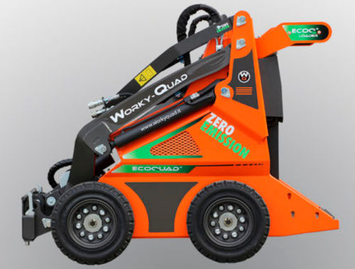 紧凑型小型装载机 / 电动 -  SSQ EcoQuad-S - Worky Quad - Cast Group
