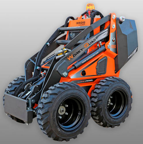 紧凑型小型装载机 / 电动 - SSQ 15D - Worky Quad - Cast Group