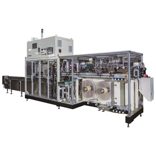 PLC控制包装机 - GM-088W - Xiamen Gachn Technology Co.,Ltd. - 伺服控制式 / 覆膜 / 用于餐巾纸