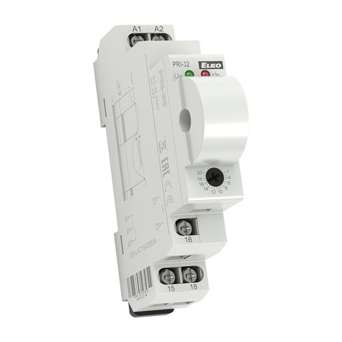 电流监控继电器 - PRI-32 - ELKO - 1NO/NF / 单相 / DIN导轨
