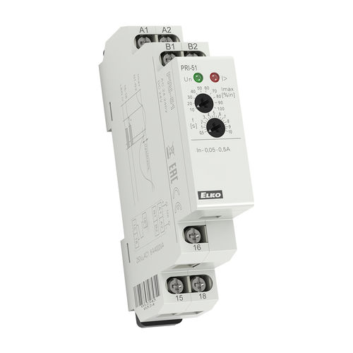 电流监控继电器 - PRI-51 - ELKO - 1NO/NF / 交流 / 单相