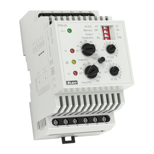 电流监控继电器 - PRI-42 - ELKO - 1NO/NF / AC/DC / 单相
