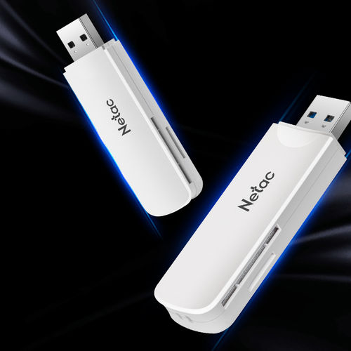 外部内存卡读卡器 - P305 - Netac Technology Co.,Ltd. - SD / MicroSD / USB 3.0