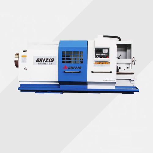 CNC数控车床 - QK1219 - Anyang Xinsheng Machine Tool Co.,Ltd - 卧式 / 双轴 / 4工具