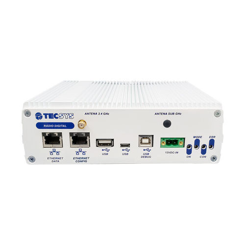 点到点调制解调器 - TS800 - Tecsys do Brasil Industrial Ltda - 数据 / 无线 / 用于大量数据传输