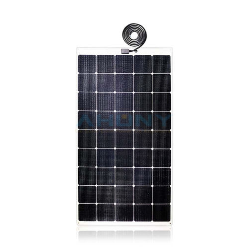 单晶硅光伏组件 - eMarvel 160w - Shenzhen Ahony Power Co.,Ltd. - CE / 黑色 / 挠性