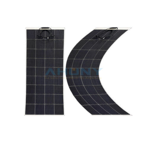 单晶硅光伏组件 - eGo S200M - Shenzhen Ahony Power Co.,Ltd. - CE / 黑色 / 挠性