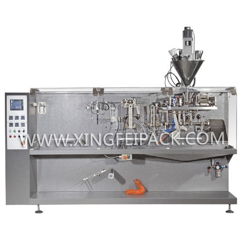 卧式装袋机 - XFS-180 - Shanghai Xingfei Packaging Machinery Co., Ltd. - H-FFS / 自动 / 用于咖啡豆
