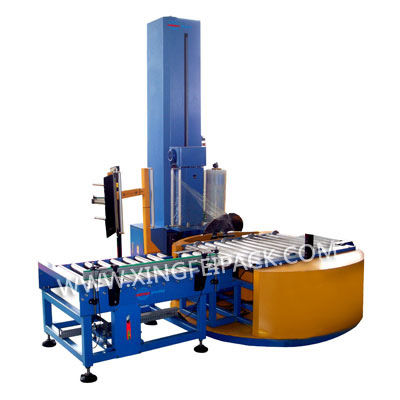 旋转托盘式缠绕机 - XFC-ZC - Shanghai Xingfei Packaging Machinery Co., Ltd. - 自动 / 货盘 / 用于食品