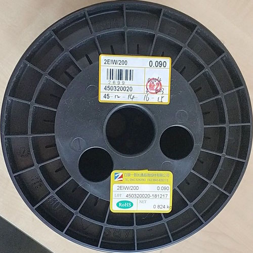 珐琅电线 - EIAIW/200 - BAIYIN YIZHI CHANGTONG SUPER MICRO-WIRE COMPANY - 铜 / 聚酰胺-酰亚胺 / 涤纶-酰亚胺制成