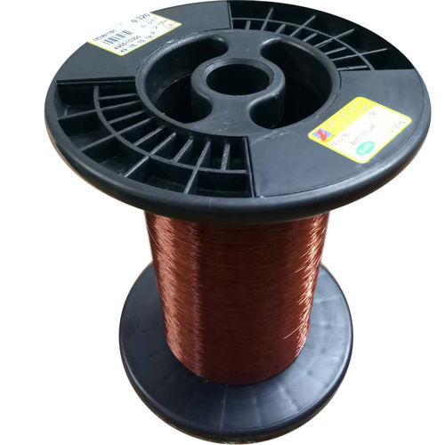 珐琅电线 - SEIW/180 - BAIYIN YIZHI CHANGTONG SUPER MICRO-WIRE COMPANY - 铜 / 涤纶-酰亚胺制成 / 圆形