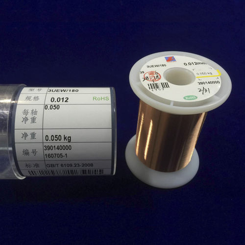 珐琅电线 - UEW/180 - BAIYIN YIZHI CHANGTONG SUPER MICRO-WIRE COMPANY - 铜 / 聚氨酯 / 圆形