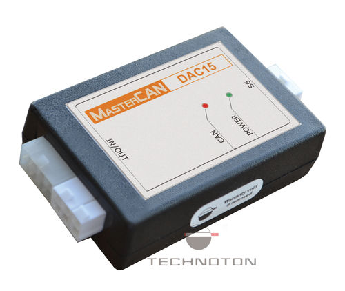 输送机控制模块 - MasterCAN DAC15 - TECHNOTON
