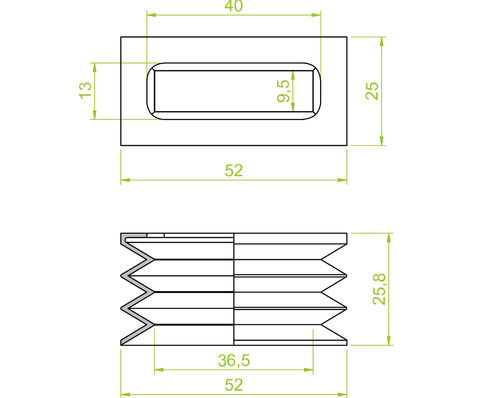 波纹吸盘 - 40.052025.015.01 - Morali GmbH