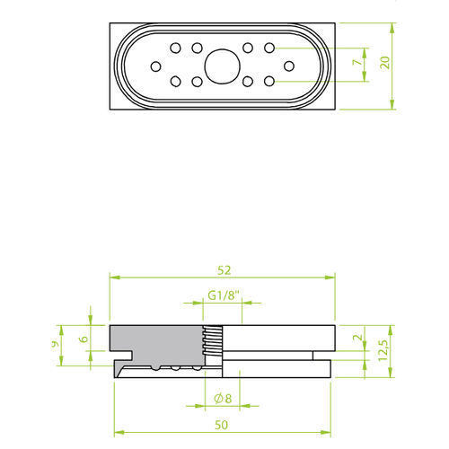 长方形吸盘 - 33.050020.005.01 - Morali GmbH - 硅胶 / NBR