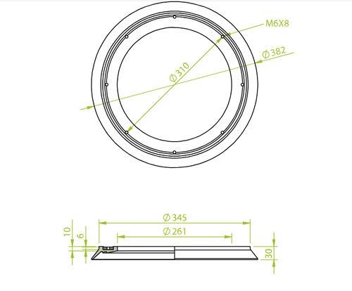 扁平吸盘 - 13.382.065.01 - Morali GmbH - EPDM / NBR