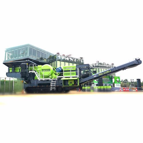 颚式破碎机 - MC-106J - Guangxi Mesda Engineering Machinery Co., Ltd - 移动式 / 通用材料 / 履带式