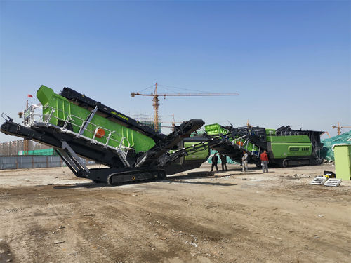 干式筛选筛选机 - MS-7020C - Guangxi Mesda Engineering Machinery Co., Ltd - 用于矿场 / 振动 / 用于散料