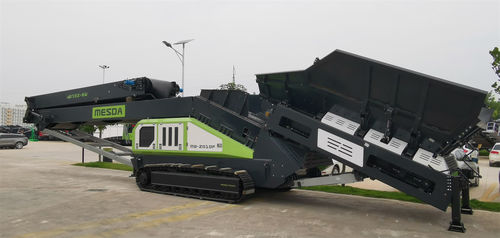带式输送机 - MB-2010F - Guangxi Mesda Engineering Machinery Co., Ltd - 倾斜 / 运输 / 用于放电