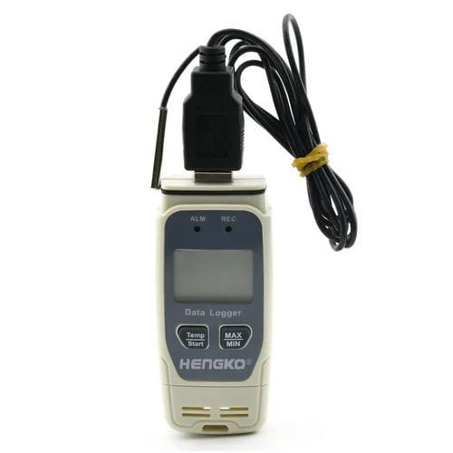 温度数据采集器 - HK-J9A104 - HENGKO Technology Co., Ltd. - USB / NTC / LCD显示