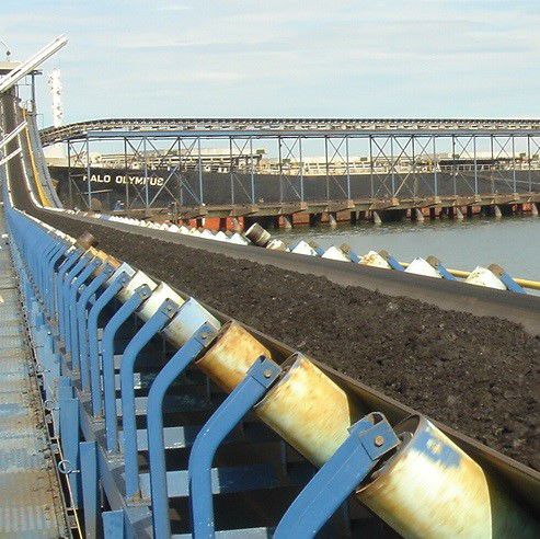 带式输送机 - AE-CV-COAL HANDLING - A.E. ENGINEERS - 卧式 / 曲线 / 用于搬运
