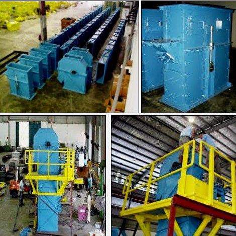 食品工业斗式起重机 - AE-CV-BUCKET ELEVATOR - A.E. ENGINEERS - 用于散料 / 搬运 / 用于化学品