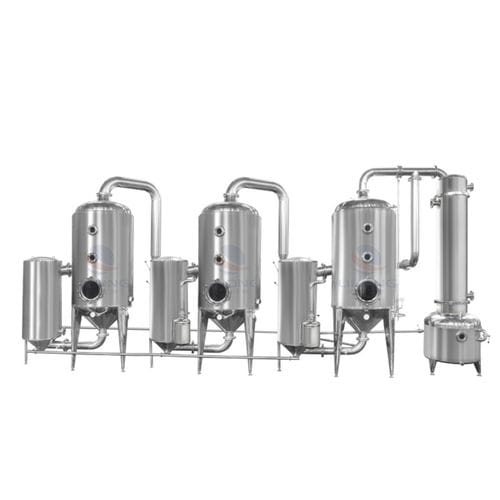 多效集中仪 - SJN series - Wenzhou Lihong Machinery TECHNOLOGY Co., LTD - 真空 / 食品工业 / 用于制药业