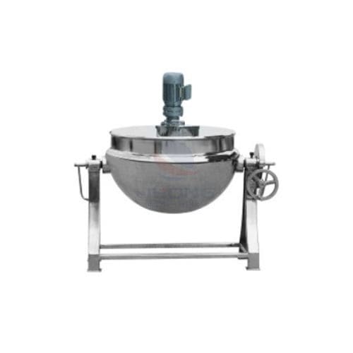 食品行业工业蒸煮锅 - KQG series - Wenzhou Lihong Machinery TECHNOLOGY Co., LTD - 用于制药业 / 不锈钢 / 圆形