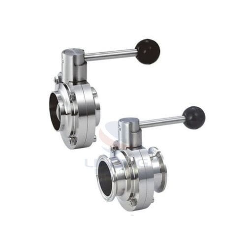 蝶阀 - Wenzhou Lihong Machinery TECHNOLOGY Co., LTD - 手动 / 用于奶制品 / 用于饮料