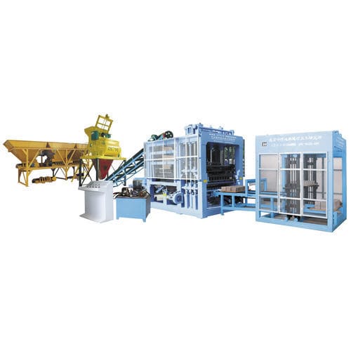 混凝土铺路砌块生产机 - QTY 9-18 - ZCJK Intelligent Machinery Wuhan Co. Ltd - 自动