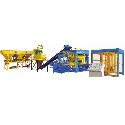 混凝土铺路砌块生产机 - QTY15-15 - ZCJK Intelligent Machinery Wuhan Co. Ltd - 自动