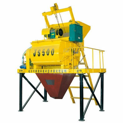 液压混凝土搅拌机 - JS500 - ZCJK Intelligent Machinery Wuhan Co. Ltd - 固定式 / 双轴