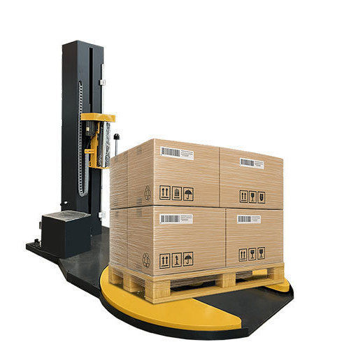 货盘缠绕包装机 - TP1650F-M - Shandong Dyehome Intelligent Equipment Co.,Ltd - 旋转托盘式 / 自动 / 机械制动