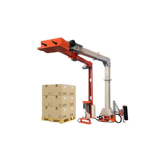 旋转机械臂式缠绕包装机 - R1800FZ - Shandong Dyehome Intelligent Equipment Co.,Ltd - 自动 / 机械制动 / 拉伸膜